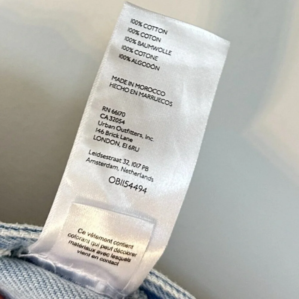 FREE PEOPLE Marci Denim Coverall in Wash Clear Skies - Picture 8 of 8